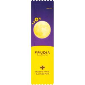Frudia Blueberry Honey Overnight Mask - Подхранваща нощна маска с екстракт от боровинка и мед, 1бр. /5мл