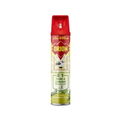Orion 2v1 proti lietajúcemu hmyzu s vôňou zeleného čaju 600 ml