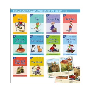 Phonic Books Dandelion Readers Set 1 Units 1-10 Sam (Alphabet Code Blending 4 and 5 Sound Words): Decodable Books for Beginner Readers Alphabet Code B | Phonic Books (ISBN: 9780744095135)