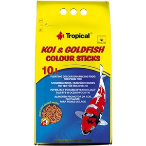 Tropical Koi & Goldfish цветни пръчици - 10 L