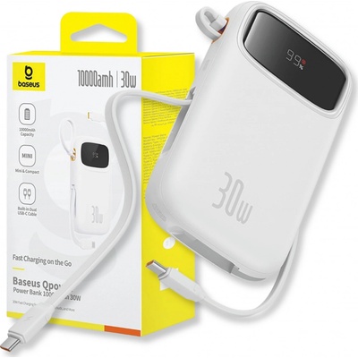 Baseus QPow 2 10000mAh white
