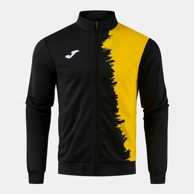 Joma City III Full Zip sweatshirt tmavá námornícka modrá čierna žltá