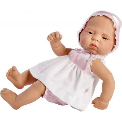 Asi dolls Asi - Кукла-бебе Лучия с бяла рокличка