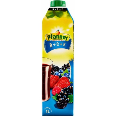 Pfanner B,C,E lesné plody 30% 1 l