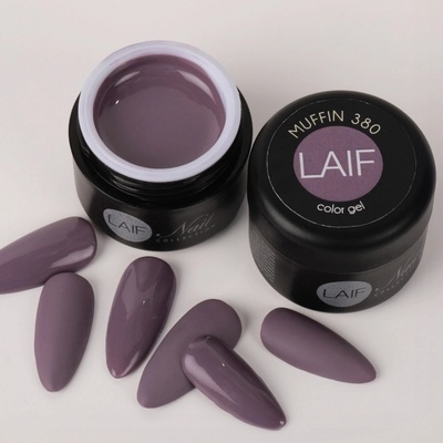 Laif Barevný Uv Led gel fialový CB 380 Muffin 6 ml