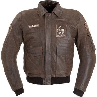 W-TEC Bomber Vintage hnedá