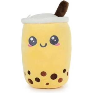 Barrado Kawaii bubble tea жълта плюшена играчка 22см (16002494)