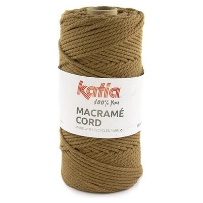 MACRAME CORD 4mm Katia Farby MACRAME CORD: 113 hnedá
