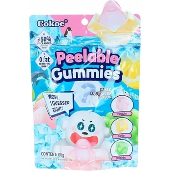 Cokos Желирани бонбони с пълнеж Cokoc и вкус на плодова сода 60 г