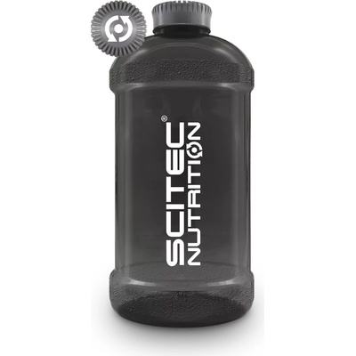 Veľká fľaša na vodu čierna 2200 ml Scitec Nutrition