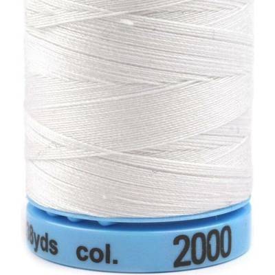 Bavlněné nitě 400 m Etiketní č.50 Triana Amann Varianta: 2000 White, Balení: 5 ks