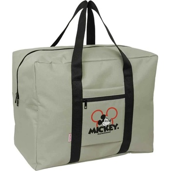 SAFTA Чанта Safta Mickey Mood Big bag - Green (Multicolor)