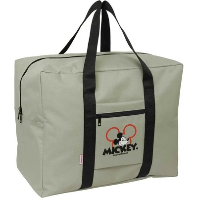 SAFTA Чанта Safta Mickey Mood Big bag - Green (Multicolor)
