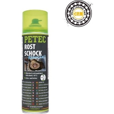 PETEC Bleskový uvoľňovač skrutiek chladiacim šokom 500 ml