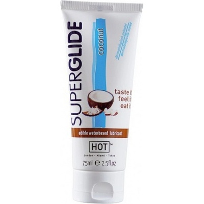 Hot Superglide na vodní bázi Kokos 75 ml