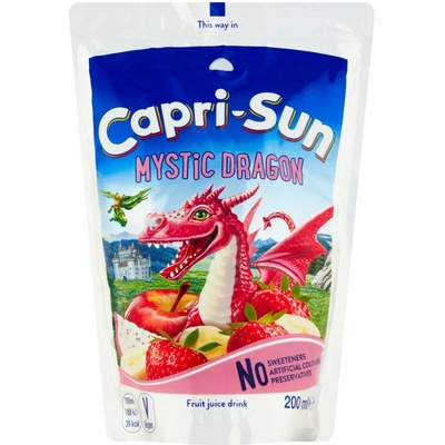 Capri-Sun Mystic Dragon pasterizovaný ovocný nápoj 200ml