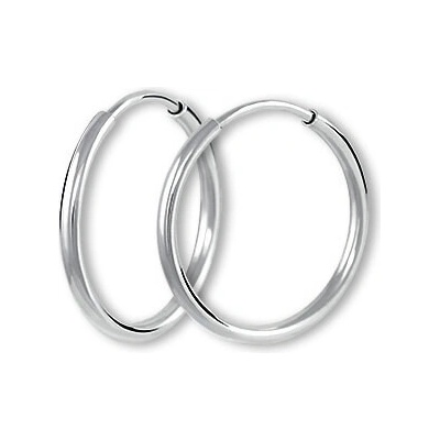 Soliter Kruhové náušnice z bieleho zlata 231 001 00486 07