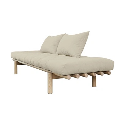Sofa PACE by Karup 75*200 cm natural + futon beige 747