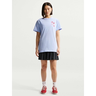 NIKE Тениска w nsw clsc bf cafe tomato tee
