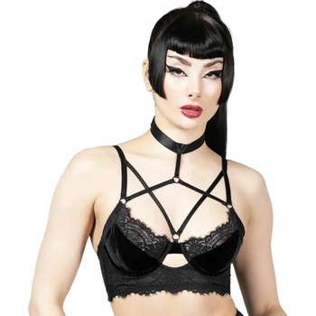 Image 1 of KILLSTAR сутиен за жени KILLSTAR - Anity с връвки - Черен - KSRA007705