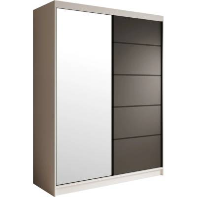 Sconto CARYS 200 x 150 cm biela/čierna