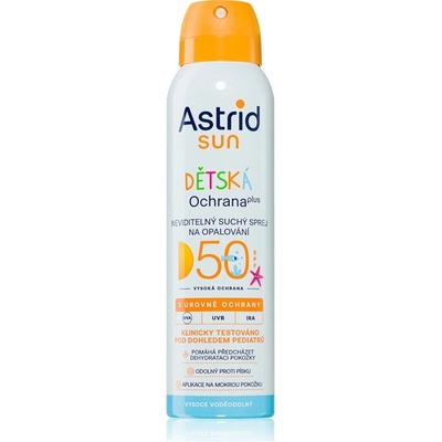 Astrid Sun невидим спрей за тен за деца SPF 50 150ml
