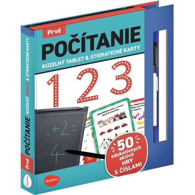 Kúzelný tablet & stierateľné karty – Prvé POČÍTANIE