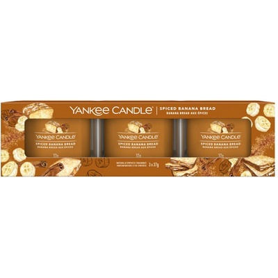 Yankee Candle Spiced Banana Bread 3 x 37 g