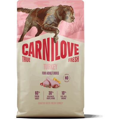 Carnilove True Fresh Dog Adult All Breeds Turkey 4 kg