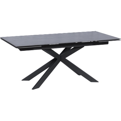 Carmen Разтегателна трапезна маса elk - черна (3530998)