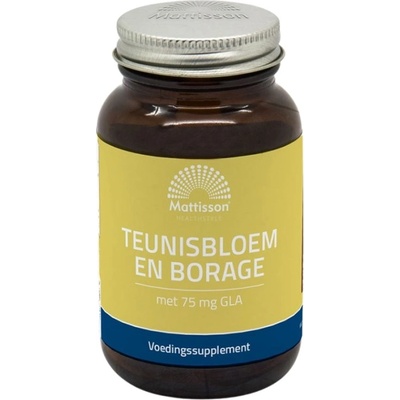 Mattisson Healthstyle Primrose and Borage Oil 75 mg GLA [60 Гел капсули]