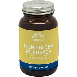 Mattisson Healthstyle Primrose and Borage Oil 75 mg GLA [60 Гел капсули]