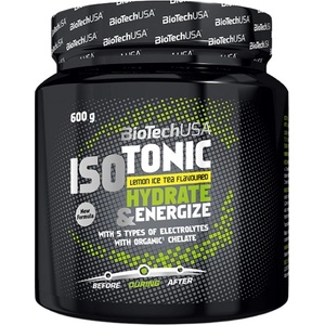 BioTechUSA IsoTonic | Hydrate & Energize [600 грама] Студен лимонов чай