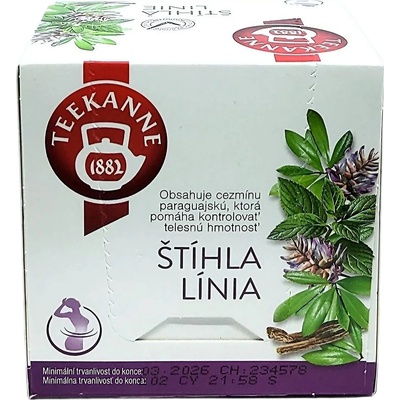 Teekanne Štíhla línia bylinný 10 x 2 g