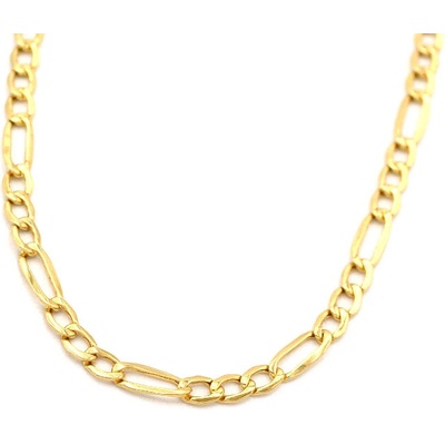 B&B Goldinvestic Zlatý řetízek figaro N5727-585/1000