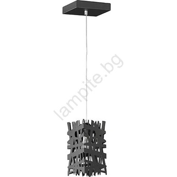 Onli - Пендел FORESTA 1xE27/15W/230V черен (OL0527)