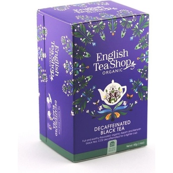 English Tea Shop Čaj Černý bez kofeinu 20 sáčků 40 g