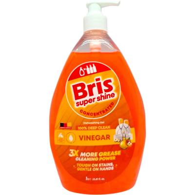 BRIS препарат за миене на съдове, 1000мл, Vinegar