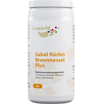 Image 1 of vitaworld Saw Palmetto Pumpkin Nettle Plus [60 капсули]