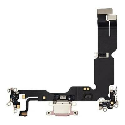 Apple iPhone 15 Plus - Nabíjecí Konektor + Flex Kabel (Pink), Pink