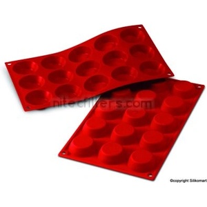 Silikomart Силиконова мултиформа tartelettes 15 броя, код С127