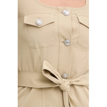 LIU JO Рокля Liu Jo в бежово къса с кройка по тялото WA5264. T4277 (WA5264.T4277)