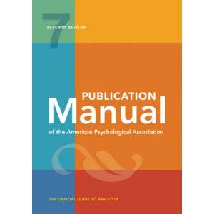 Publication Manual of the American Psychological Association | American Psychological Association (ISBN: 9781433832154)
