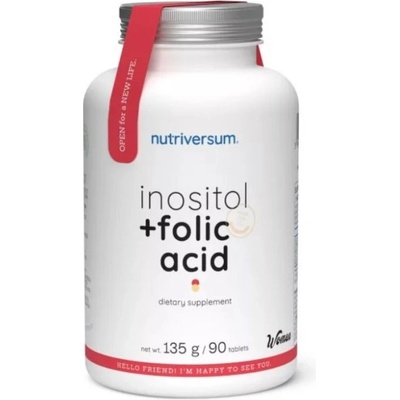 Nutriversum Inositol + Kyselina listová 90 tablet