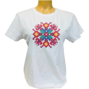 КАРНАВАЛ ДАМСКА ТЕНИСКА С БРОДЕРИЯ - МОДЕЛ 6 (787720242240)