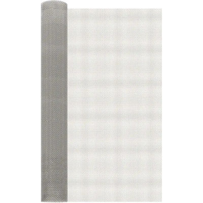 Síťovina 80 x 1000 cm 6 ok Nerezová ocel 201 stříbrná