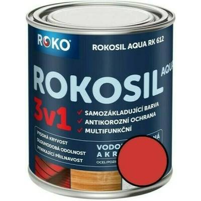 Rokosil Aqua 3v1 RK 612 8140 červená světlá 3 l