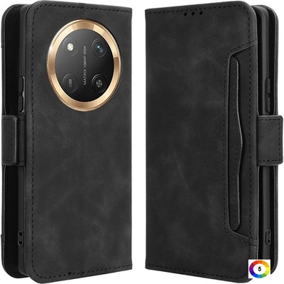 Huawei Honor Magic7 Lite 5G Magnetic Wallet Кожен Калъф и Протектор