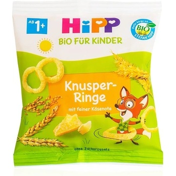 Hipp Био хрупкави кръгчета с пармезан 12м+ 25 г