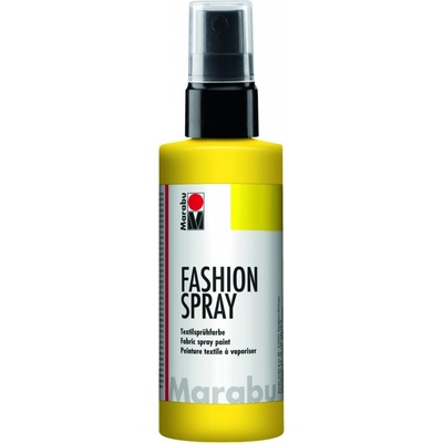 Marabu Fashion sprej na světlý textil žlutý 100 ml